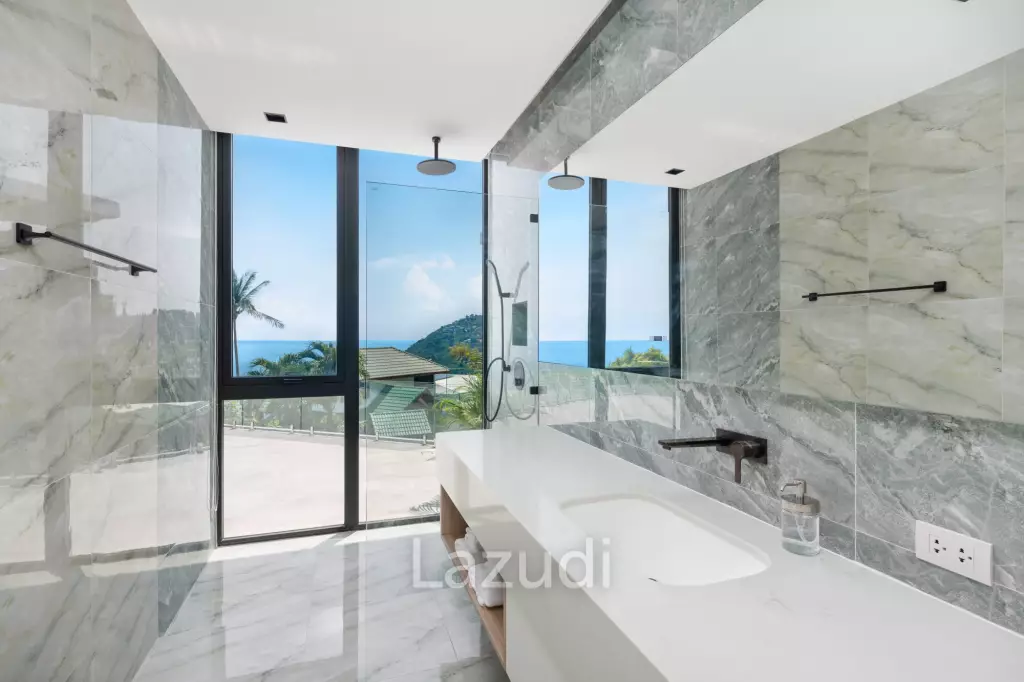 Architectural Masterpiece with Ocean Views in Chaweng Noi