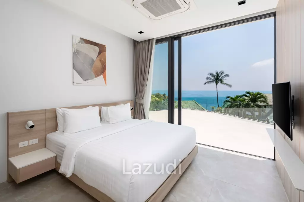 Architectural Masterpiece with Ocean Views in Chaweng Noi