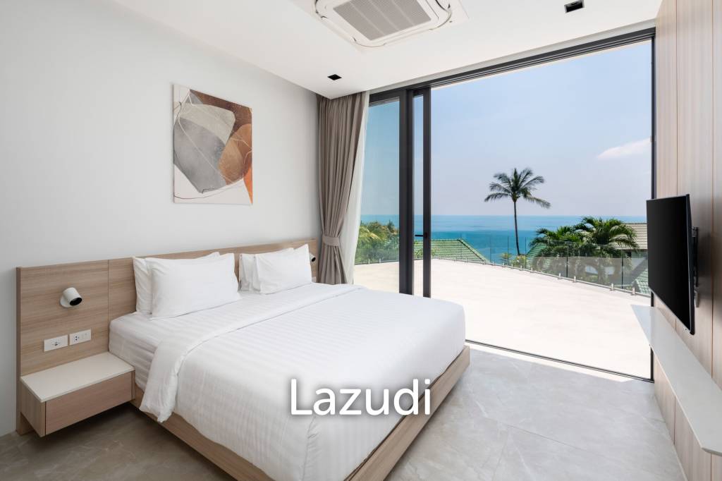 Architectural Masterpiece with Ocean Views in Chaweng Noi