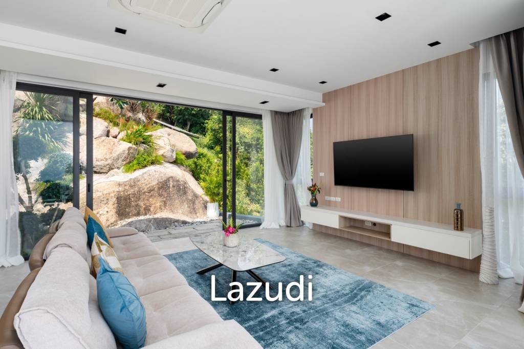 Architectural Masterpiece with Ocean Views in Chaweng Noi