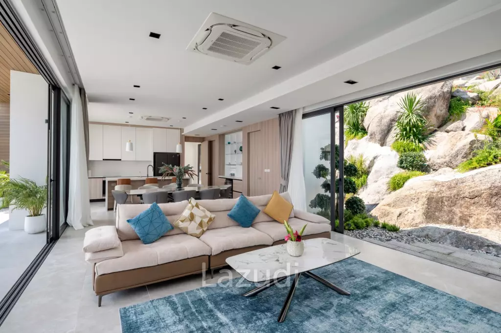 Architectural Masterpiece with Ocean Views in Chaweng Noi