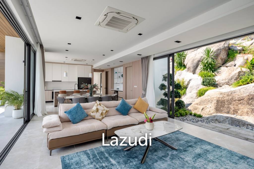 Architectural Masterpiece with Ocean Views in Chaweng Noi