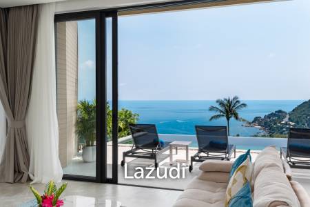 Architectural Masterpiece with Ocean Views in Chaweng Noi