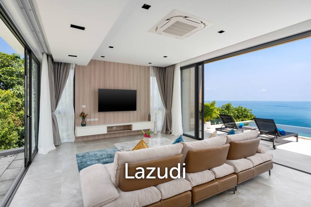 Architectural Masterpiece with Ocean Views in Chaweng Noi