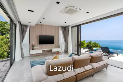 Architectural Masterpiece with Ocean Views in Chaweng Noi