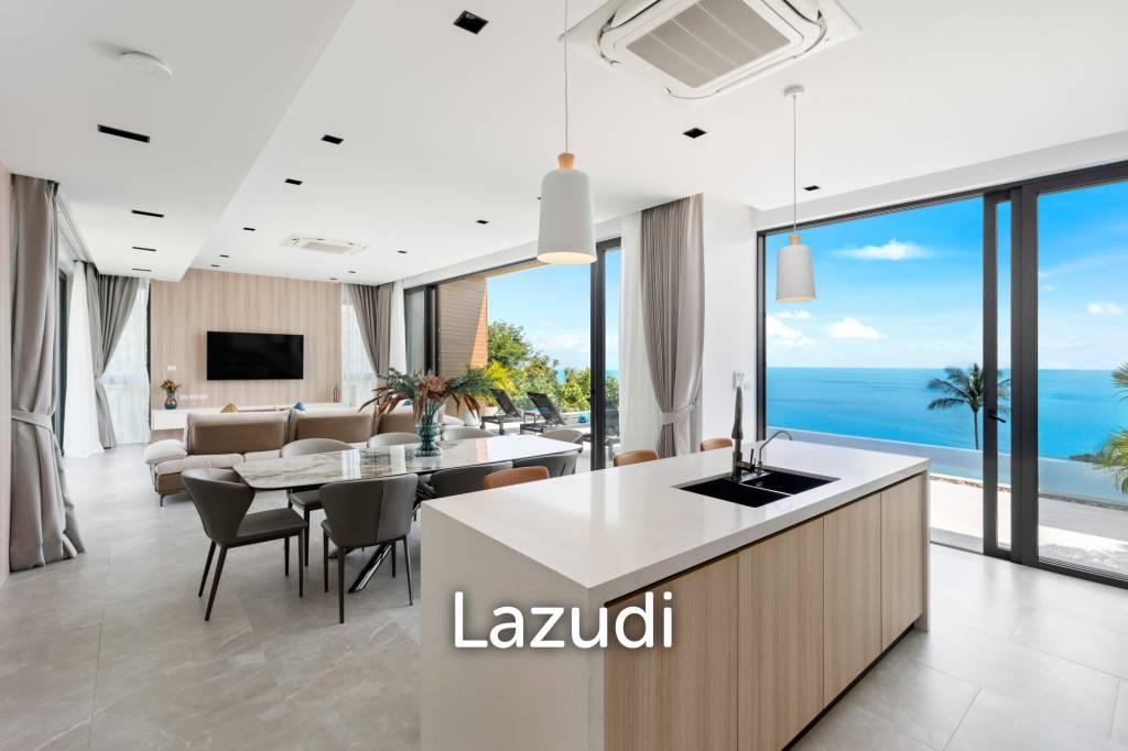 Architectural Masterpiece with Ocean Views in Chaweng Noi