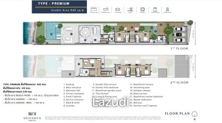 Oceanfront Luxury Villa in Bang Kao Cha Am