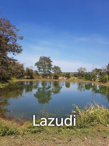 Nearly 2 Rai Land for Sale with a lake view in Phan.