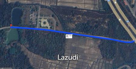 Nearly 2 Rai Land for Sale with a lake view in Phan.