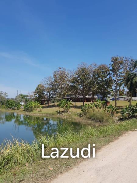 Nearly 2 Rai Land for Sale with a lake view in Phan.