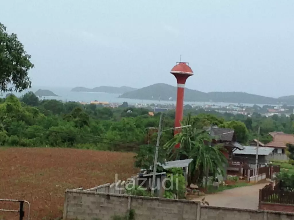 ขายที่ดินเชิงเขาวิวทะเล  3 ไร่+ ในสัตหีบ