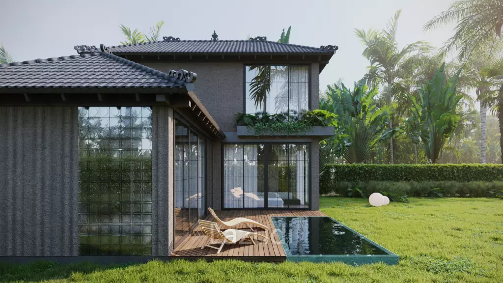 Two Bedroom Leasehold Villa For Sale in Ubud