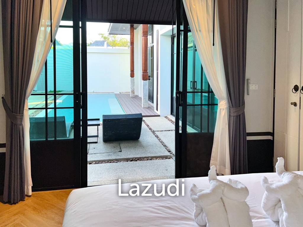 Japanese inspired 3-Bedroom Pool Villa in Soi Pasak, Thalang