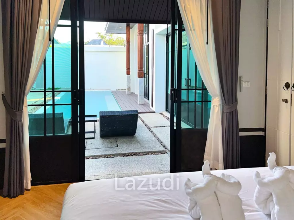 Japanese inspired 3-Bedroom Pool Villa in Soi Pasak, Thalang