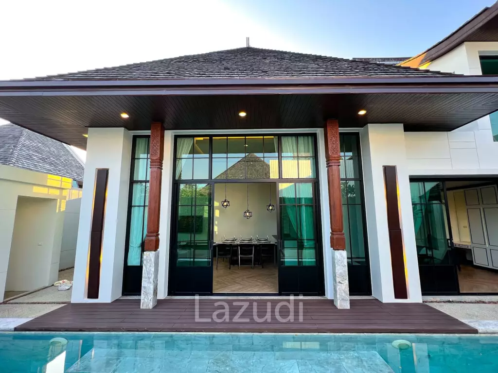 Japanese inspired 3-Bedroom Pool Villa in Soi Pasak, Thalang