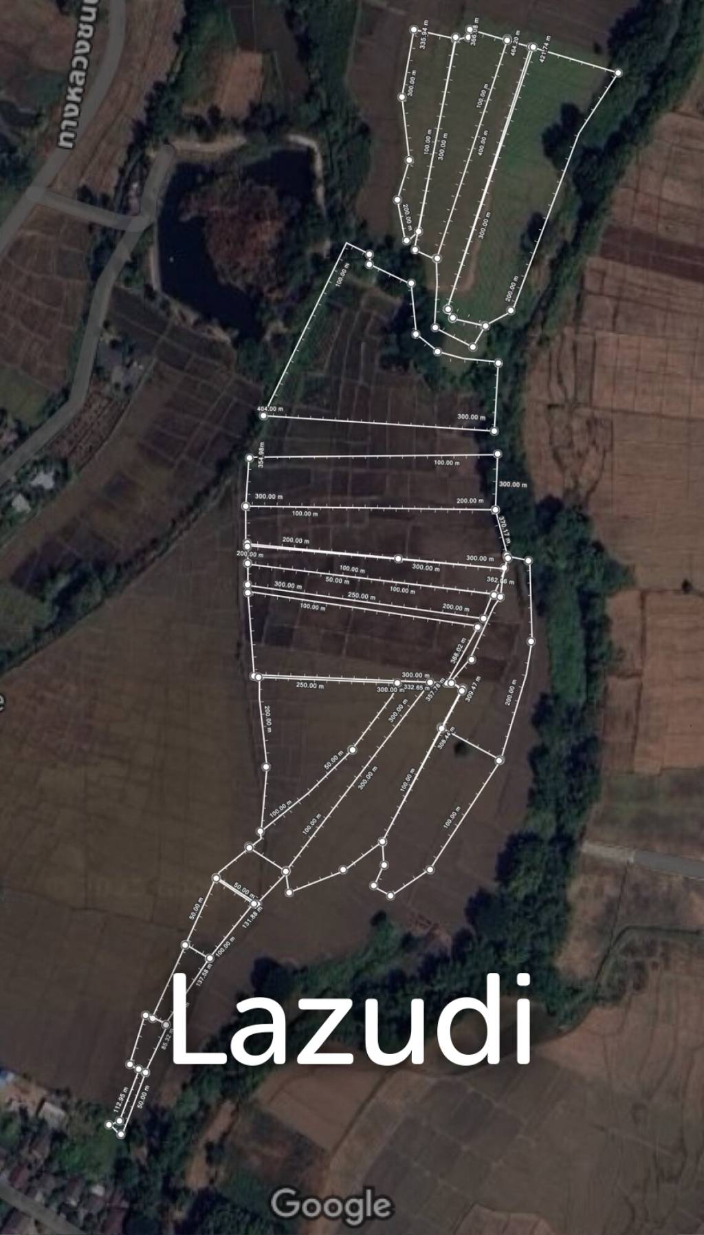 47 Rai with Mountain Views at Mae On. All title deeds!