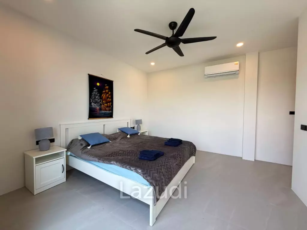 Brand-new 4-Bed Villa for Sale in Central Bophut Area, Leasehold