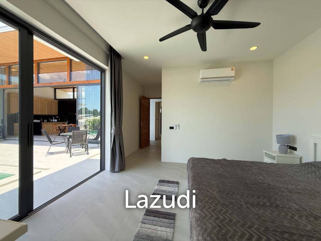 Brand-new 4-Bed Villa for Sale in Central Bophut Area, Leasehold