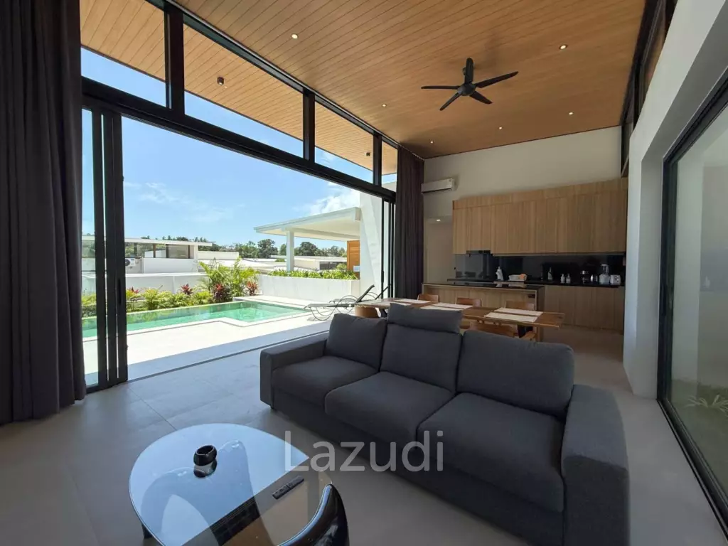 Brand-new 4-Bed Villa for Sale in Central Bophut Area, Leasehold