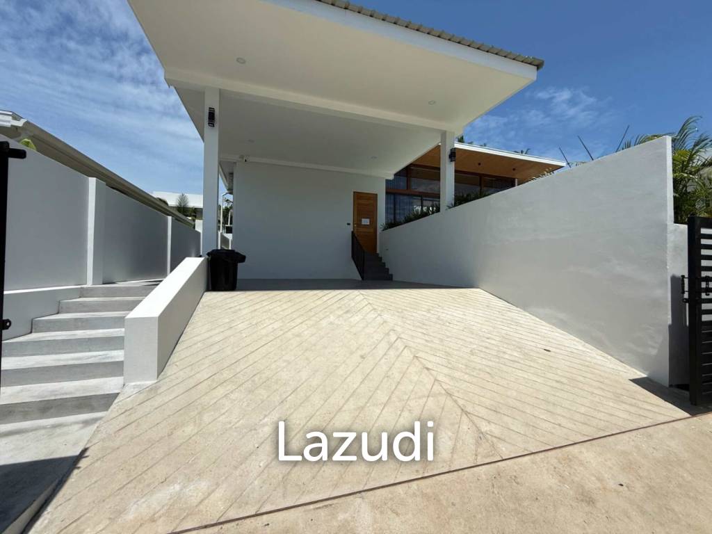 Brand-new 4-Bed Villa for Sale in Central Bophut Area, Leasehold