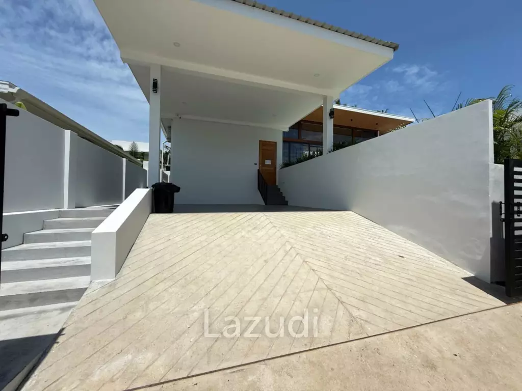 Brand-new 4-Bed Villa for Sale in Central Bophut Area, Leasehold