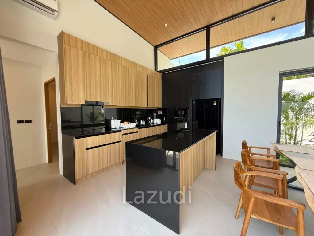 Brand-new 4-Bed Villa for Sale in Central Bophut Area, Leasehold