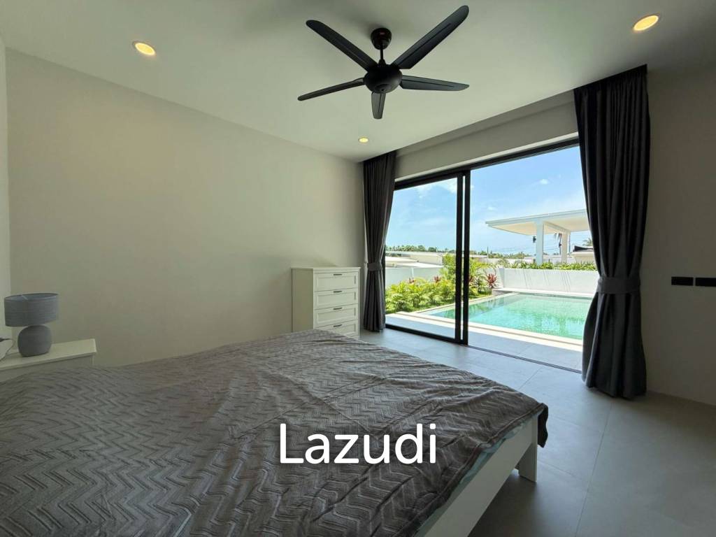 Brand-new 4-Bed Villa for Sale in Central Bophut Area, Leasehold