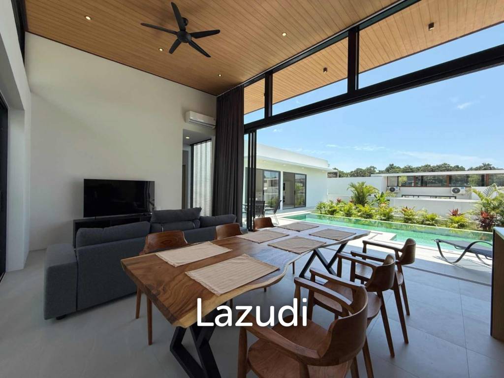 Brand-new 4-Bed Villa for Sale in Central Bophut Area, Leasehold