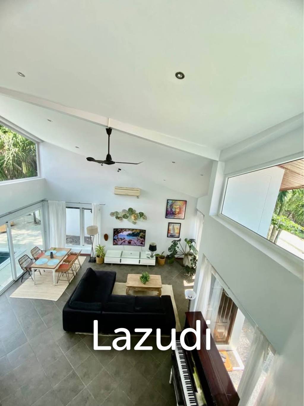 Spacious Two-Storey Pool Villa with Private Garden for Rent in Rawai