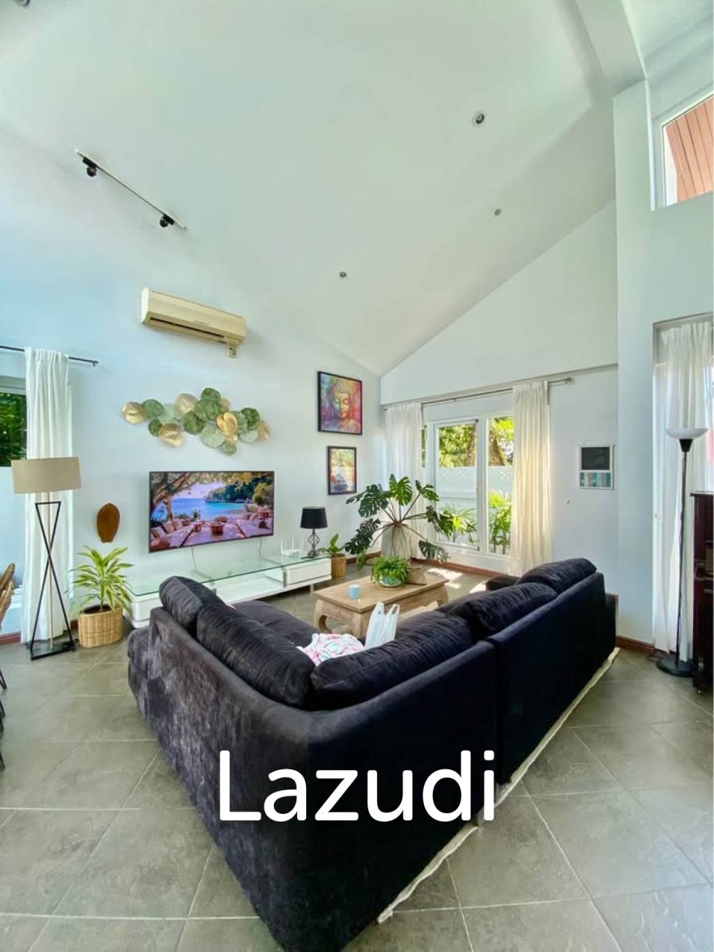 Spacious Two-Storey Pool Villa with Private Garden for Rent in Rawai