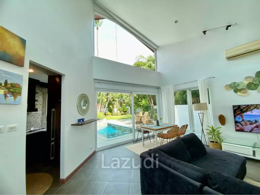 Spacious Two-Storey Pool Villa with Private Garden for Rent in Rawai