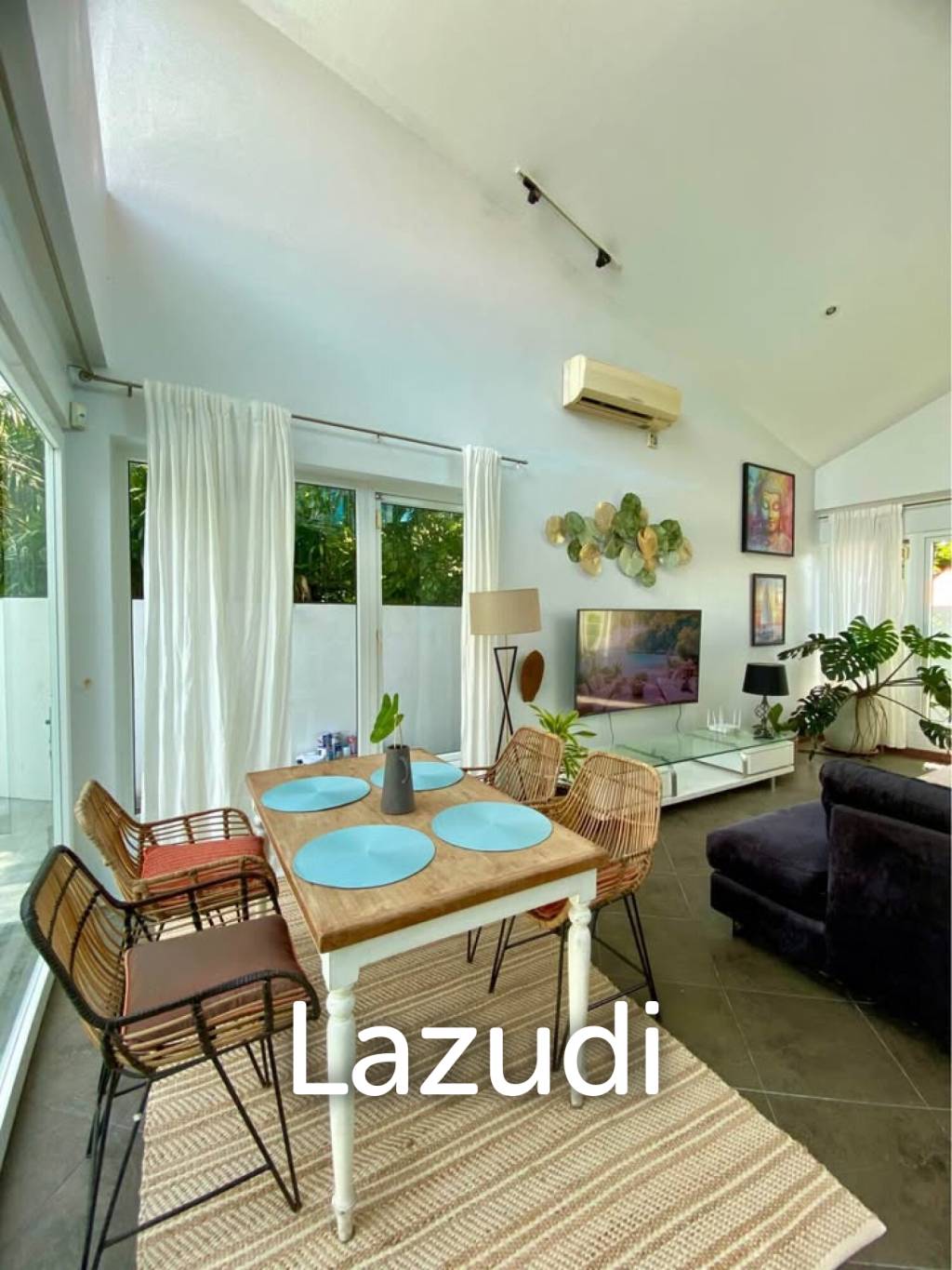 Spacious Two-Storey Pool Villa with Private Garden for Rent in Rawai