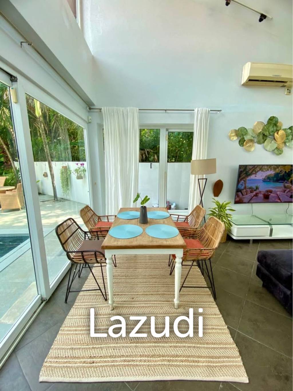 Spacious Two-Storey Pool Villa with Private Garden for Rent in Rawai