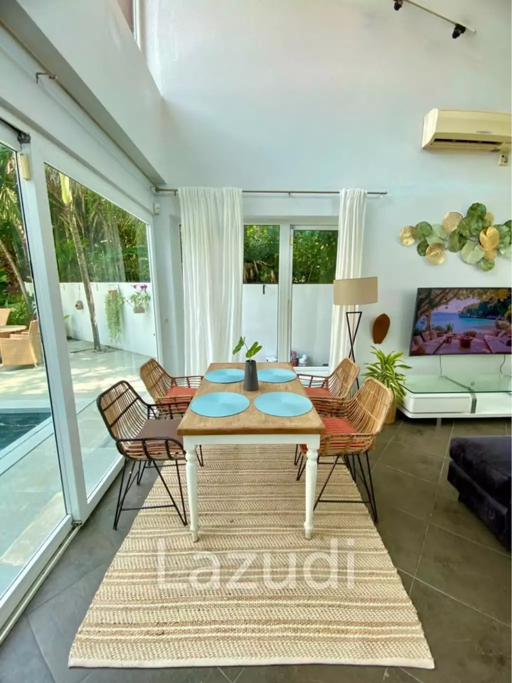 Spacious Two-Storey Pool Villa with Private Garden for Rent in Rawai