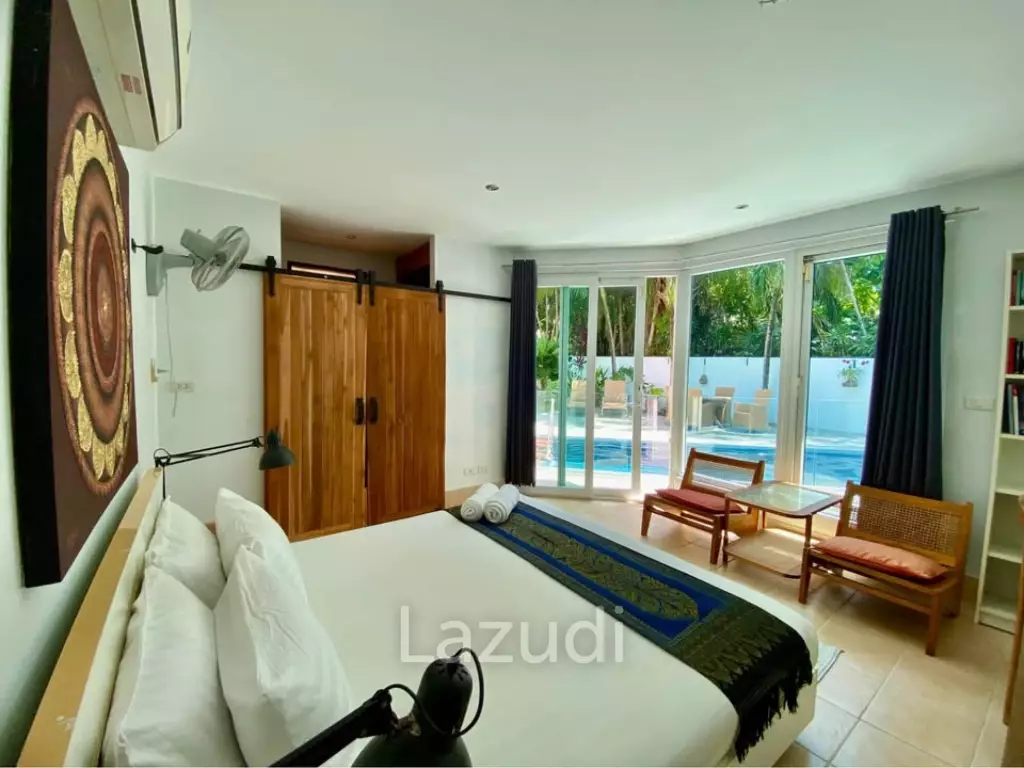 Spacious Two-Storey Pool Villa with Private Garden for Rent in Rawai