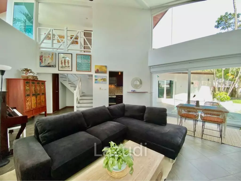 Spacious Two-Storey Pool Villa with Private Garden for Rent in Rawai