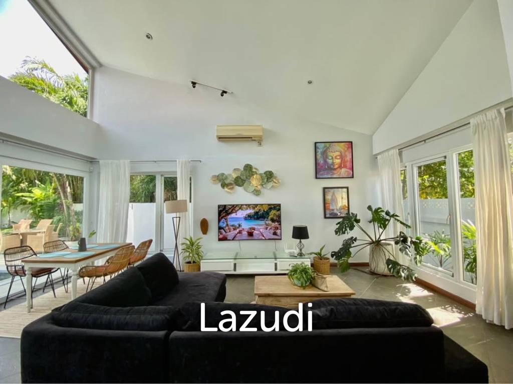 Spacious Two-Storey Pool Villa with Private Garden for Rent in Rawai