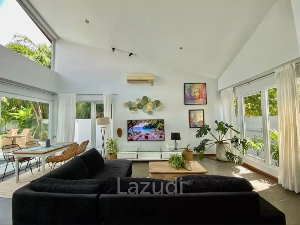 Spacious Two-Storey Pool Villa with Private Garden for Rent in Rawai