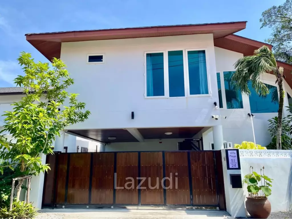 Spacious Two-Storey Pool Villa with Private Garden for Rent in Rawai
