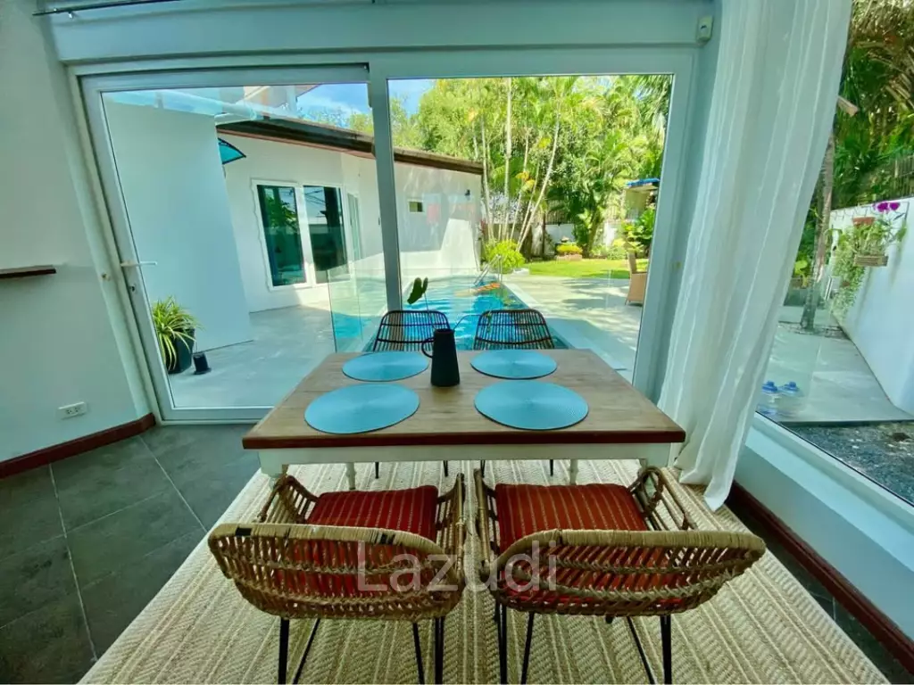 Spacious Two-Storey Pool Villa with Private Garden for Rent in Rawai