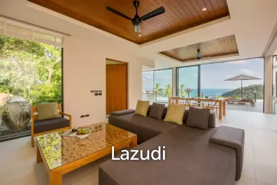 Contemporary Sea View Villa in Prestigious Resort – Prime Phangan Location