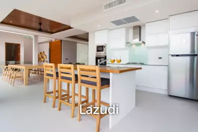 Contemporary Sea View Villa in Prestigious Resort – Prime Phangan Location