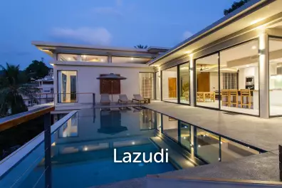 Contemporary Sea View Villa in Prestigious Resort – Prime Phangan Location