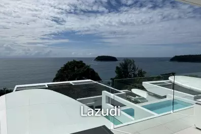 Three-Bedroom Sky Pool Villa with 360° Panoramic Andaman Sea Views for Sale in Kata