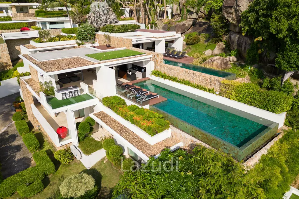 Luxury Sea View 3-Bed Villa for Rent at Samujana – Your Private Sanctuary in Koh Samui