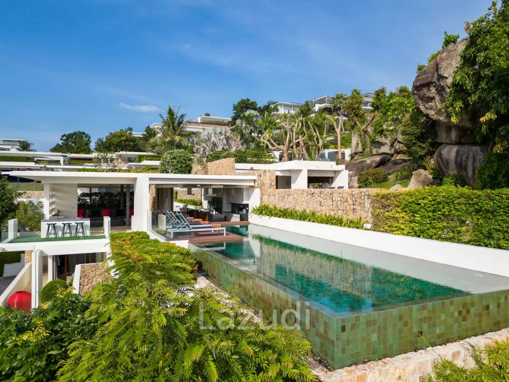 Luxury Sea View 3-Bed Villa for Rent at Samujana – Your Private Sanctuary in Koh Samui