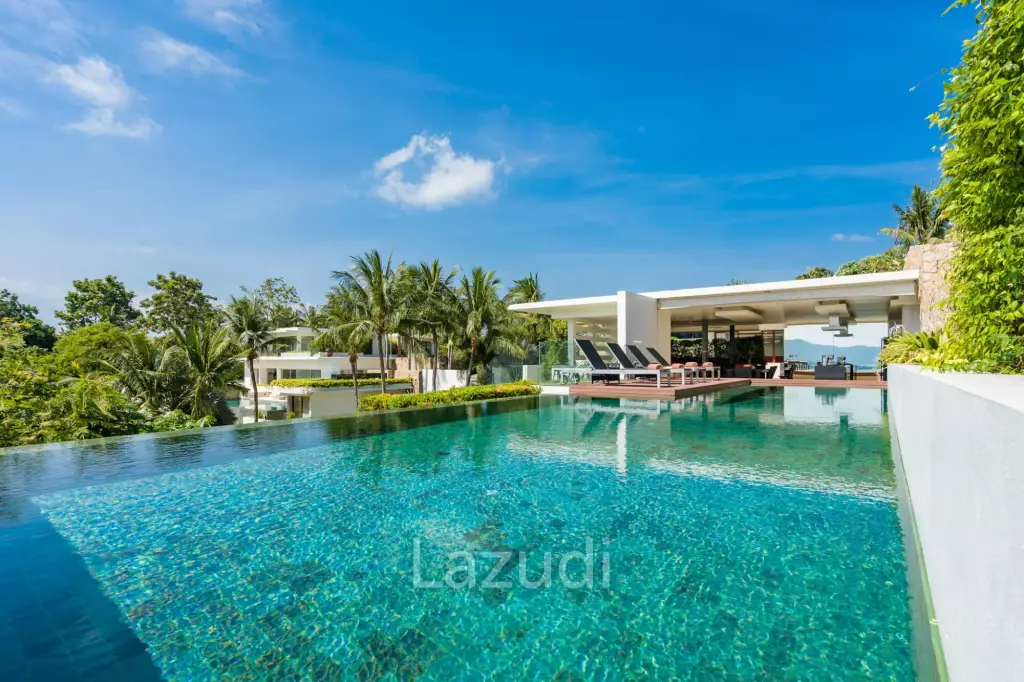 Luxury Sea View 3-Bed Villa for Rent at Samujana – Your Private Sanctuary in Koh Samui