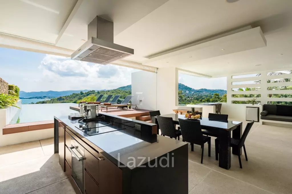 Luxury Sea View 3-Bed Villa for Rent at Samujana – Your Private Sanctuary in Koh Samui