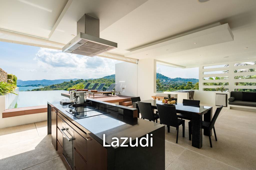 Luxury Sea View 3-Bed Villa for Rent at Samujana – Your Private Sanctuary in Koh Samui