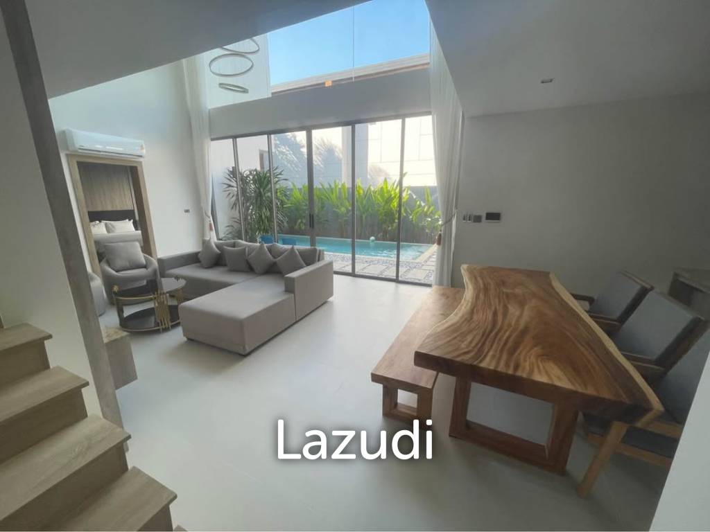 Modern 3-Bedroom Pool Villa for Sale at Zenithy Pool Villas, Thalang